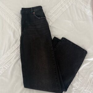 Garage Black 90s Straight Leg Jeans